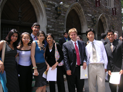Dr Ruchi Anand with her students at Princeton University