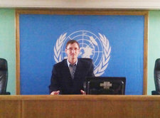 Prof. Douglas Yates at the UN International Criminal Tribunal for Rwanda
