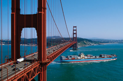 The Golden Gate Bridge in San Francisco (c)2012 Elizabeth Fall