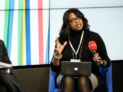 Elizabeth Milovidov at the Google Headquarters in Dublin, 27 April 2017