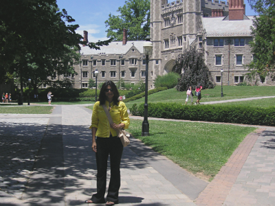AGS Professor Ruchi Anand on the Princeton Campus