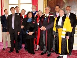 American Graduate School in Paris Faculty at AGS Graduation Ceremony 2009